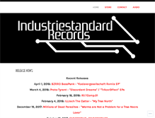 Tablet Screenshot of industriestandard.com